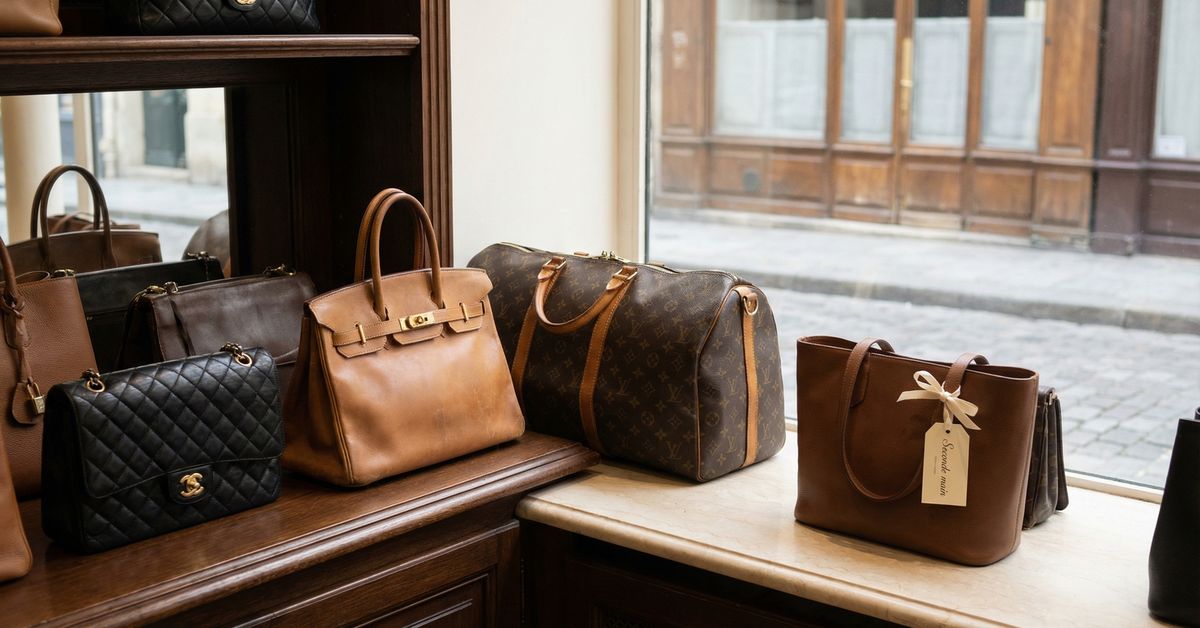 Sacs de luxe en seconde main : pièces à déposer, pièces à garder